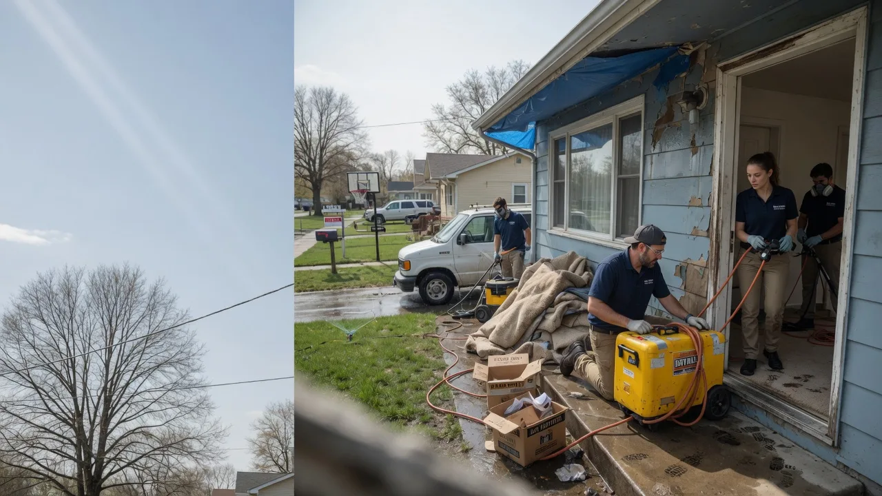 Basement Flood Cleanup in Adams, ND near me